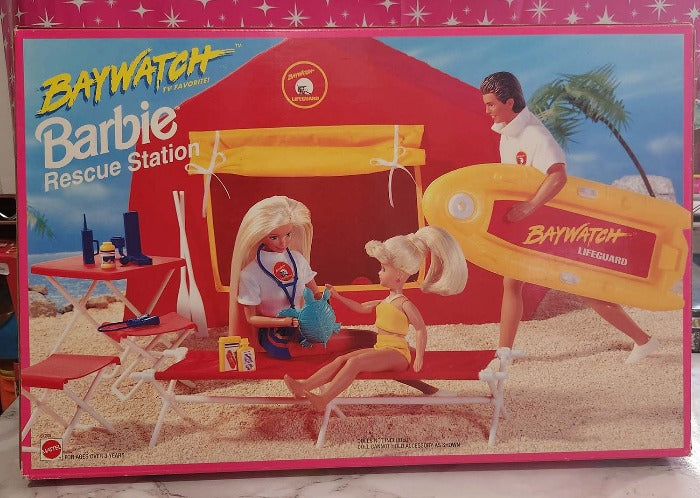 Baywatch Barbie Rescue Station