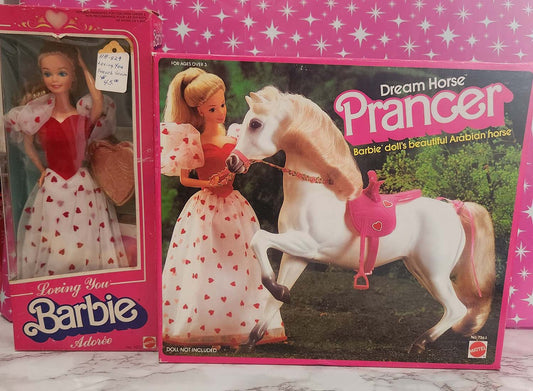 Dream Horse Prancer and Barbie Loving You