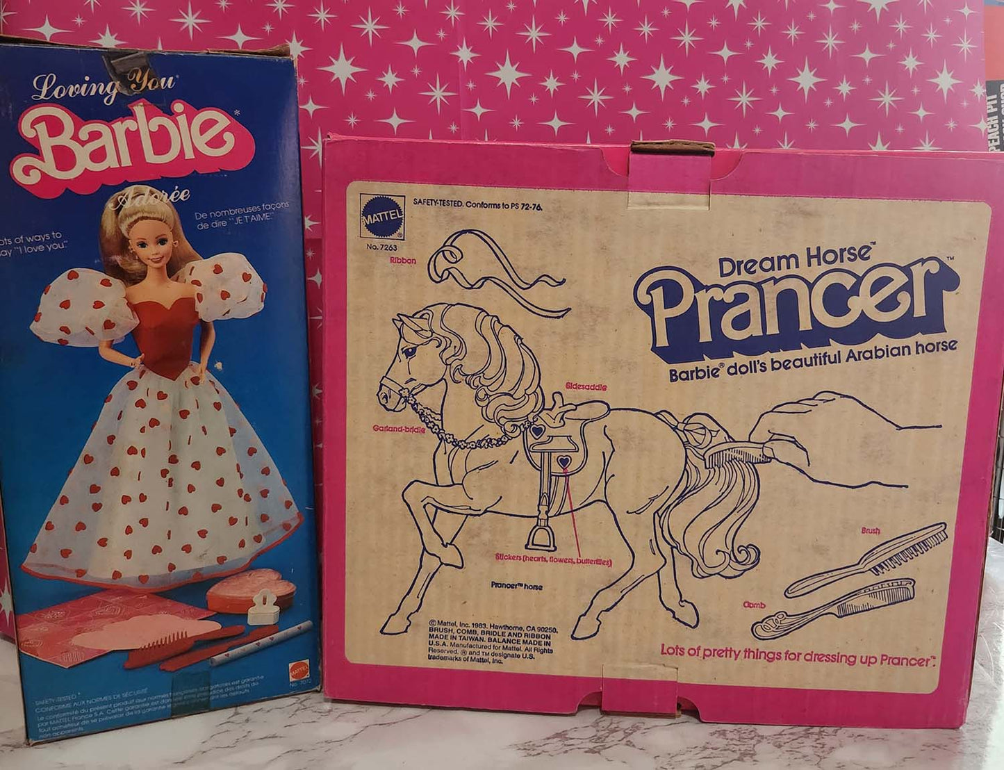 Dream Horse Prancer and Barbie Loving You